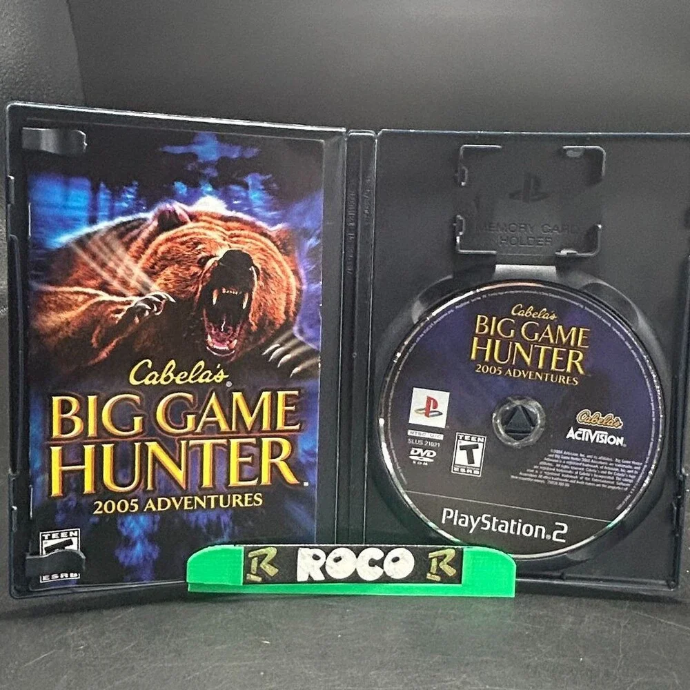Cabela's Big Game Hunter 2005 Adventures PS2 (Sony PlayStation 2, 2005) CIB